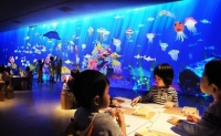 お絵かき水族館 / Sketch Aquarium teamLab, 2013, Interactive Digital Installation