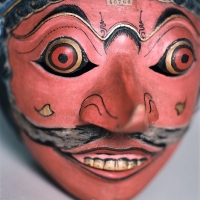 仮面 (ジャワ、インドネシア) 19世紀© musée du quai Branly, photo Sandrine Expilly