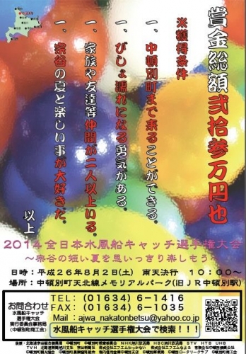 2014全日本水風船キャッチ選手権大会