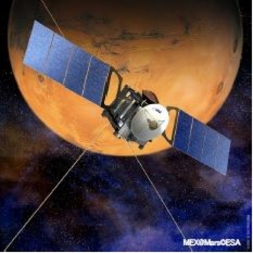 火星探査機マーズ・エクスプレス（イメージ）/火星の新しい視点