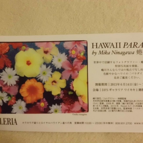 HAWAII PARADISE by Mika Ninagawa 蜷川実花：アメリカ