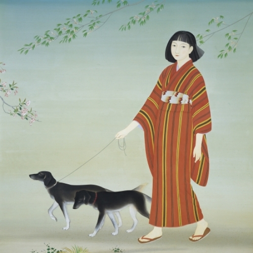 京都市美術館所蔵品展　描かれた“きもの美人”