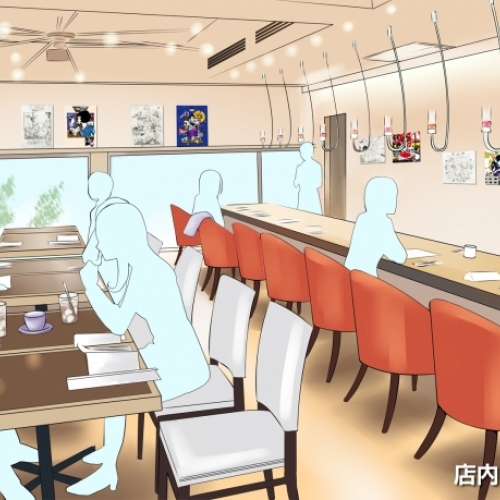 中村佑介ギャラリーカフェ